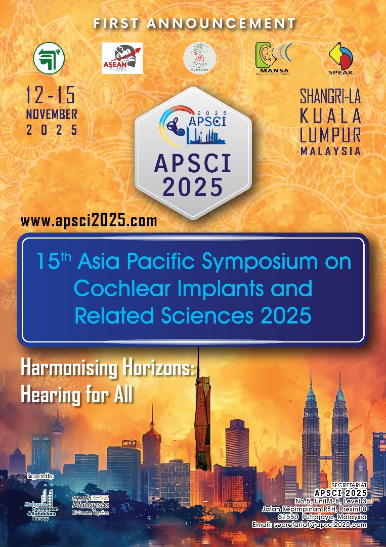 15 th Asia Pacific Symposium on Cochlear Implants and Related Science 2025